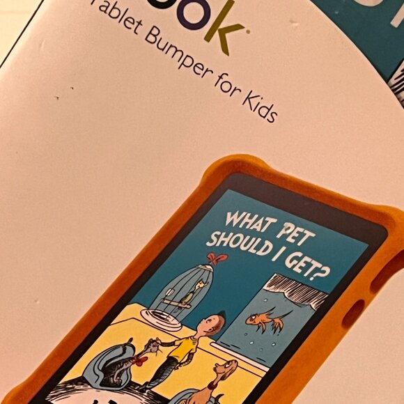 Barnes & Noble Nook Tablet Bumper for Kids 7-Inch Orange (NEW/e/x) - Picture 12 of 15